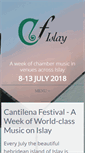 Mobile Screenshot of cantilenafestival.co.uk